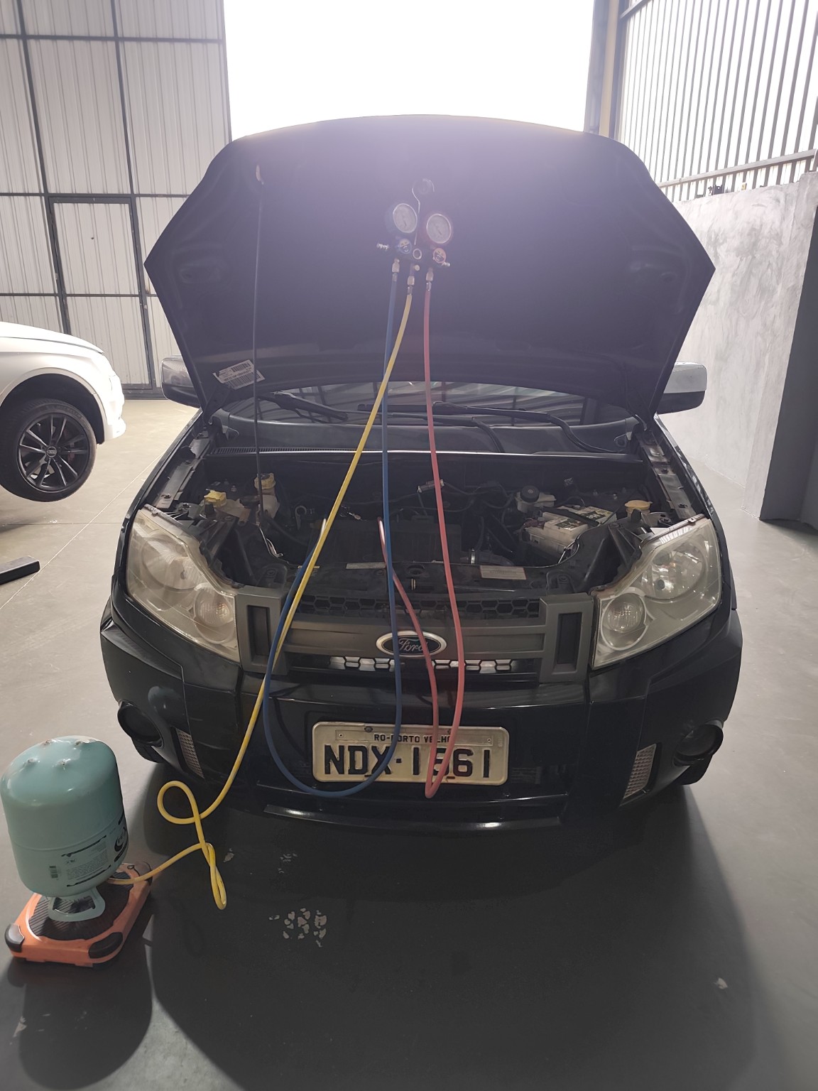 Diagnóstico de ar-condicionado automotivo em Cascavel